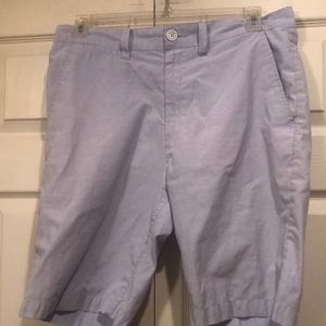 Islandia Clothing Co. sz  34 Blue/White Stripe Shorts, 10 inch inseam